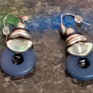 Beautiful Crafted Standing Balance Stone Earrings